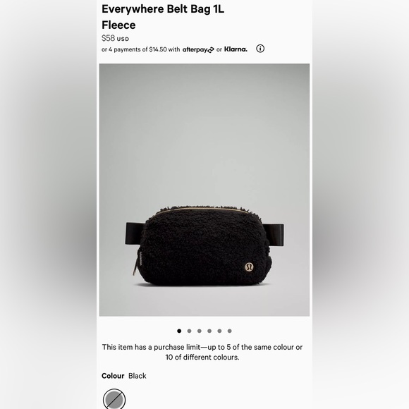 Brand New Sold Our Lululemon Everywhere Belt Bag 1L
Fleece Ivory - Picture 12 of 12